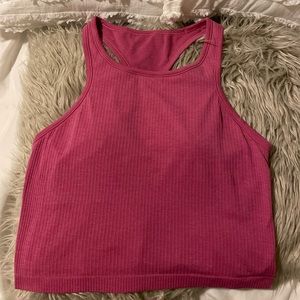 LULULEMON 🍋 Ebb To Street cropped racerback tank top